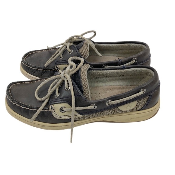 Sperry Top-Sider Women's Songfish Boat Shoes Leather Dark Brown Size 7M 9812587 - Picture 3 of 13